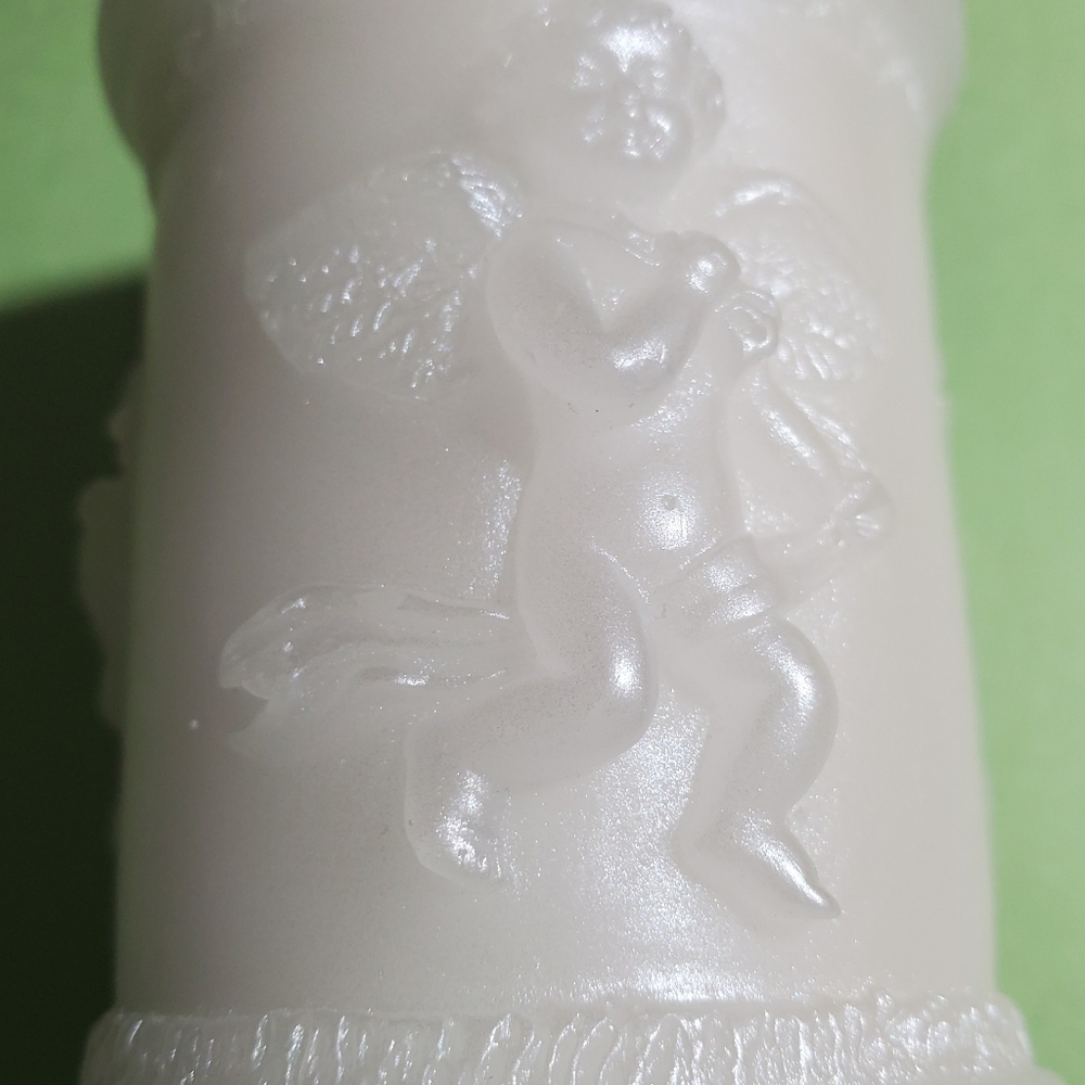 Hand crafted Angel Candle
